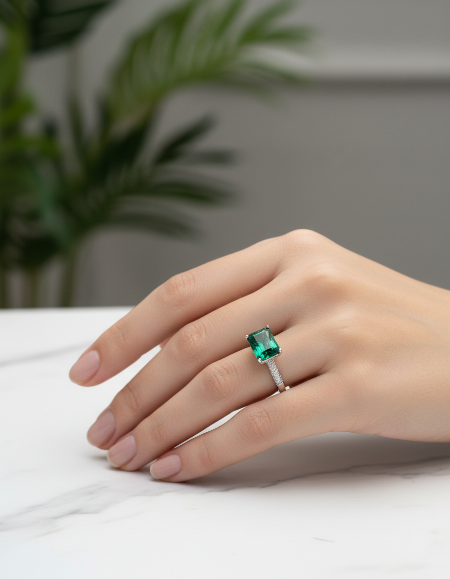 Gyary Emerald Royale Ring