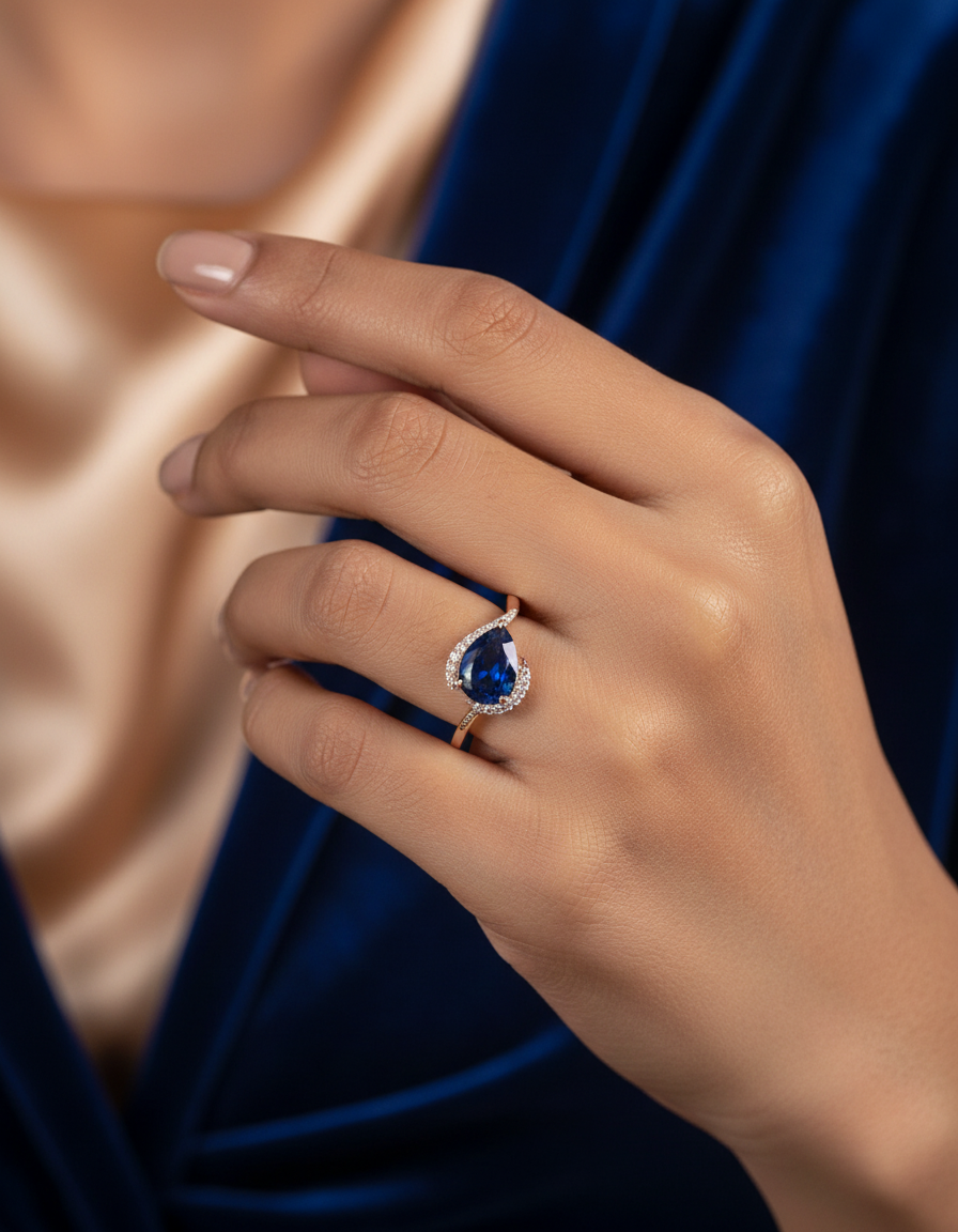 Gyary Midnight Aura Ring