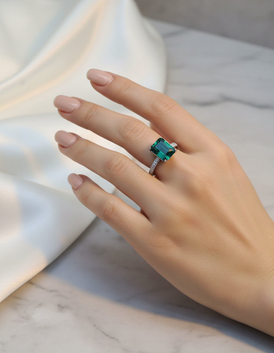 Gyary Emerald Royale Ring