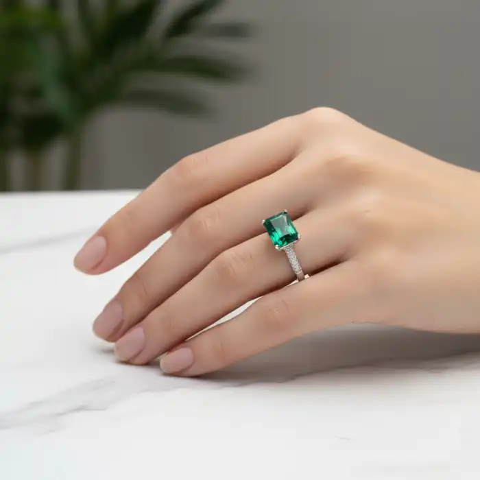 Gyary Emerald Royale Ring