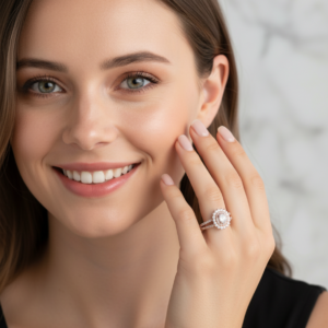 Gyary Celeste Halo Ring