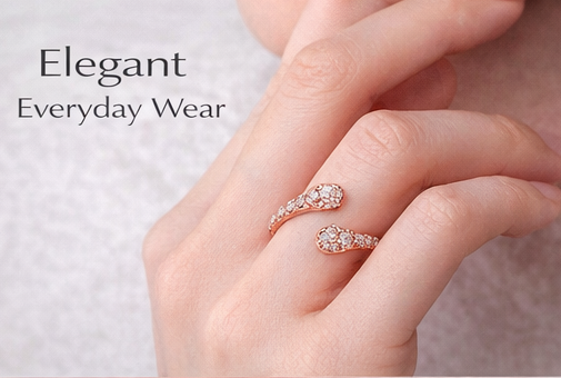 Gyary Dual Spark Wrap Ring