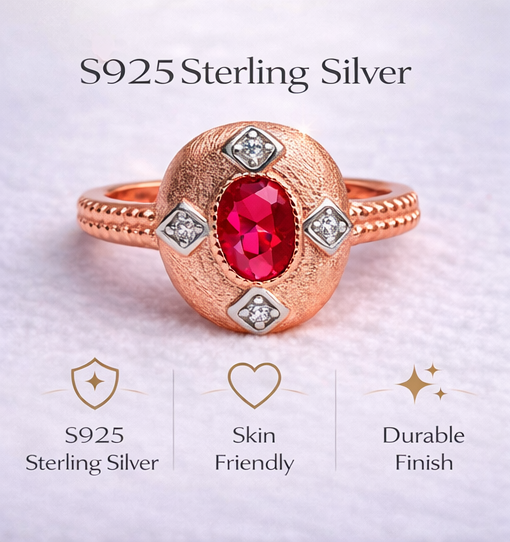 Gyary Crimson Sovereign Ring