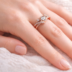 Gyary Celeste Halo Ring