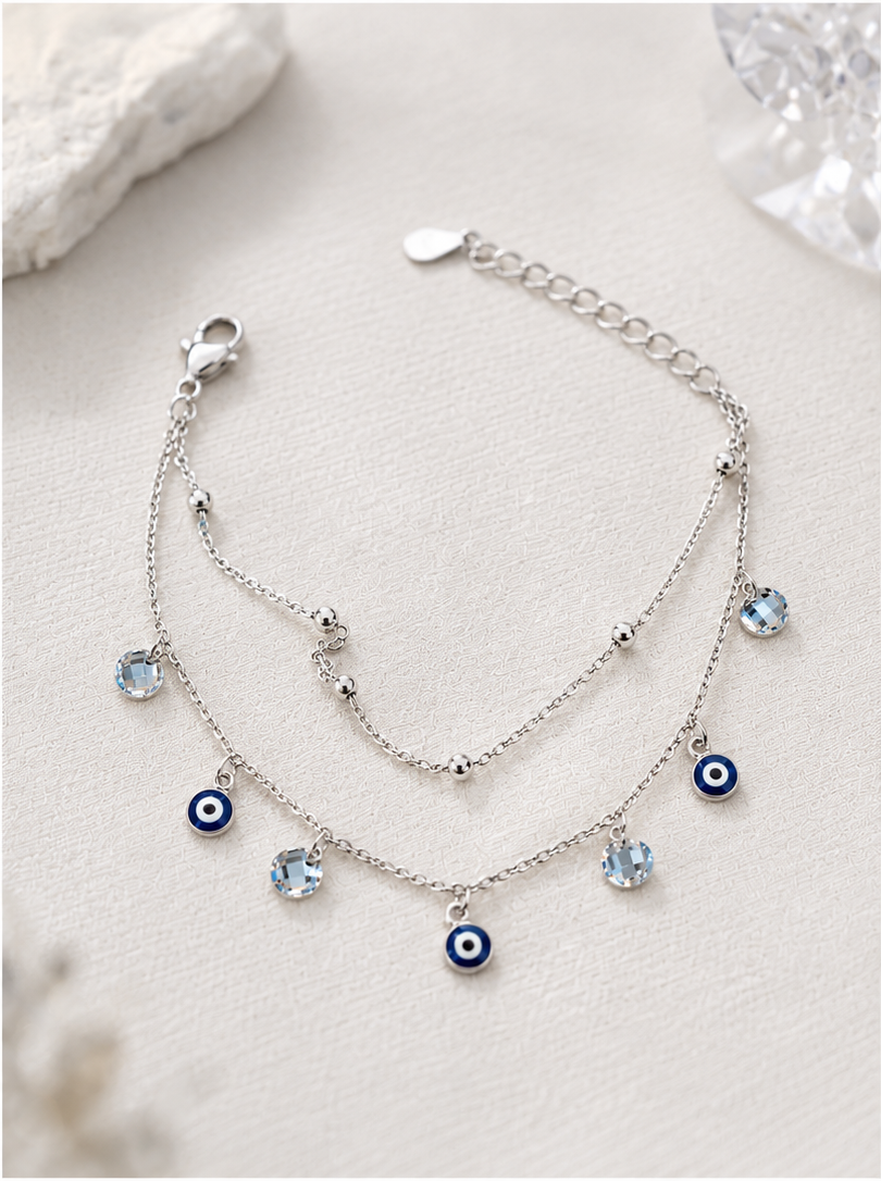 Gyary Nazar Crystal Bracelet