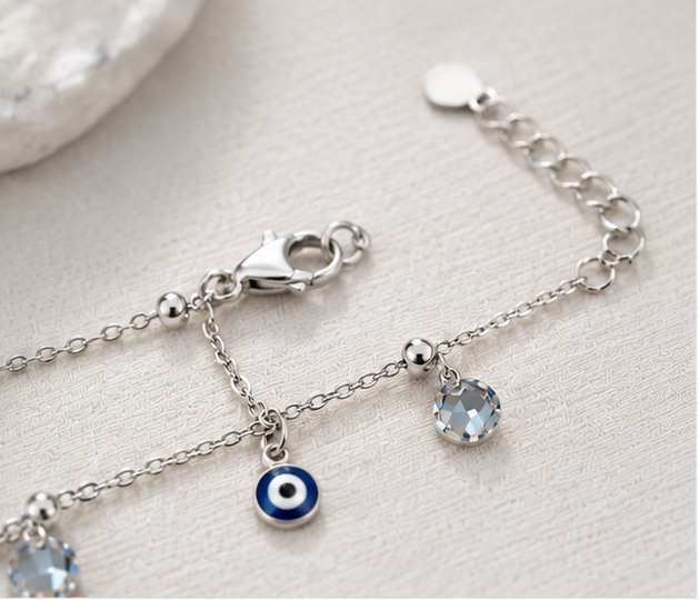 Gyary Nazar Crystal Bracelet
