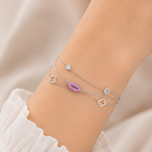 Gyary Rosé Kiss Bracelet