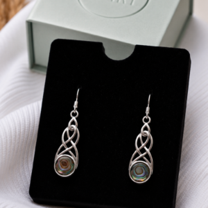 Gyary Celtic Aura Drop Earrings