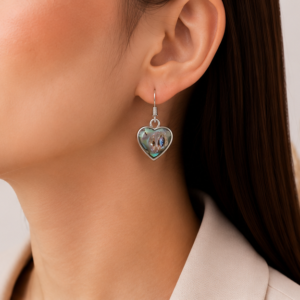 Gyary Aurora Heart Drop Earrings
