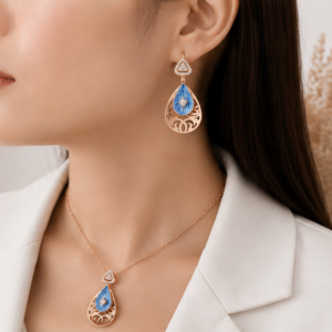 Gyary Royal Azure Necklace Set