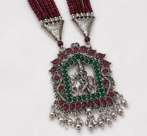 Gyary Krishna Heritage Pendant Necklace