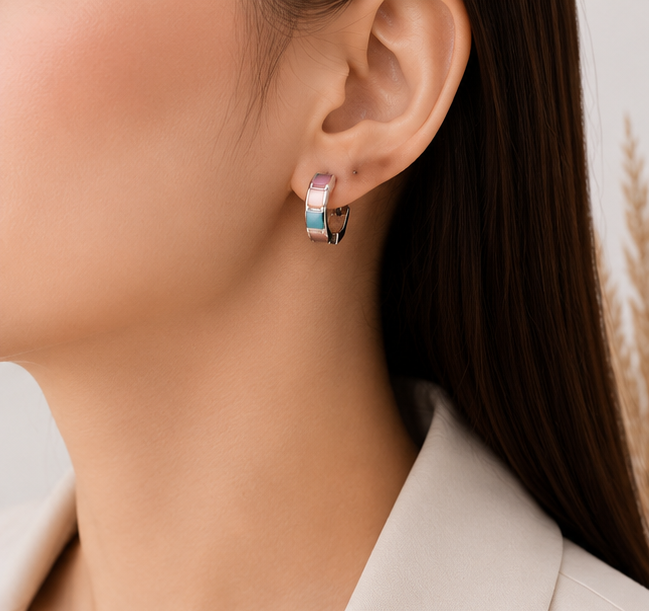 Gyary Candy Pop Huggie Earrings