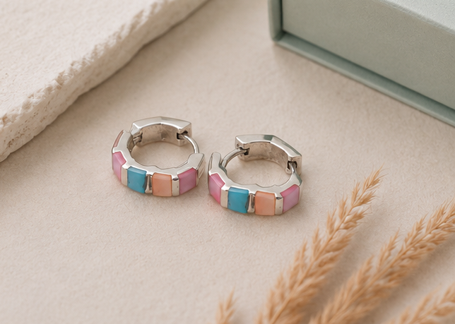 Gyary Candy Pop Huggie Earrings