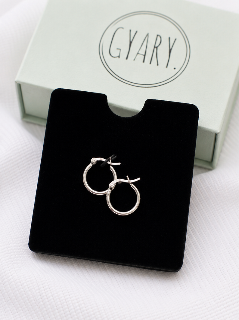 Gyary Mini Luxe Hoop Earrings
