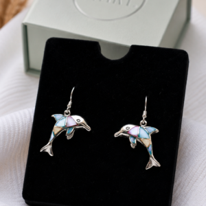 Gyary Ocean Breeze Dolphin Earrings