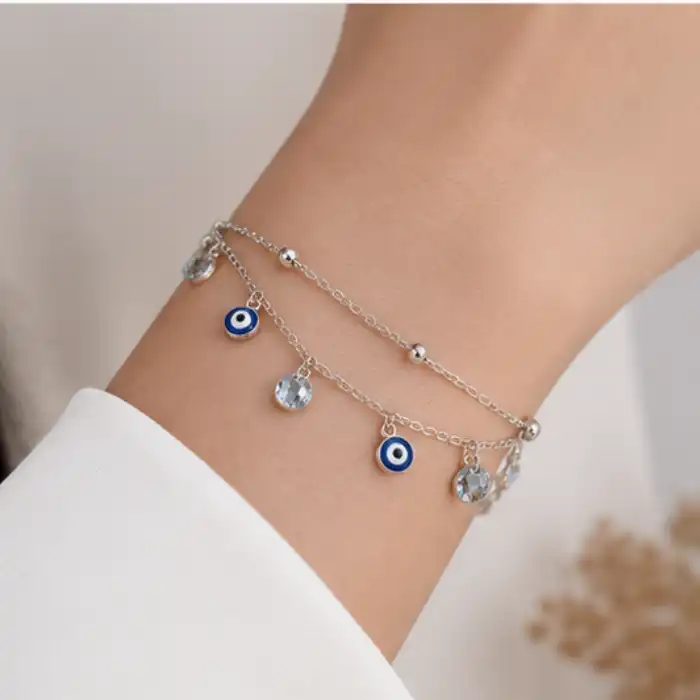 Gyary Nazar Crystal Bracelet