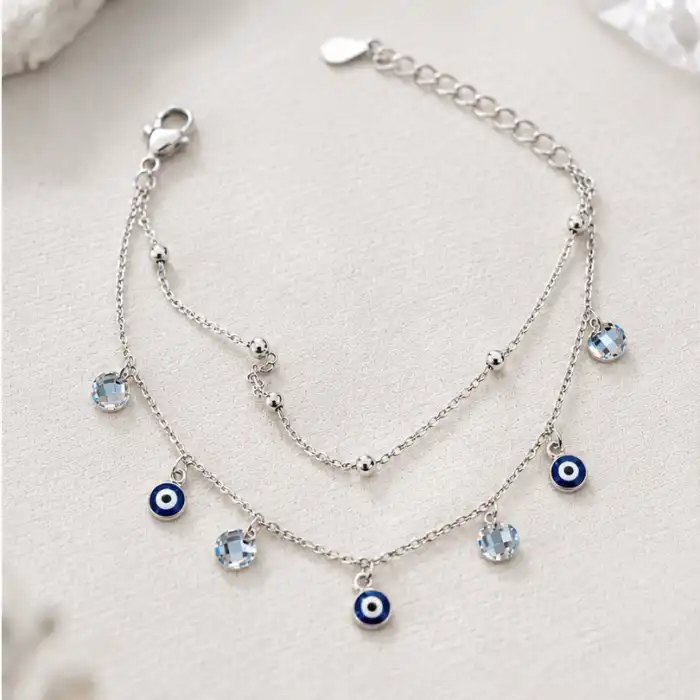 Gyary Nazar Crystal Bracelet