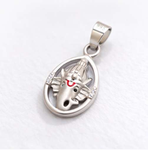 Gyary Sterling Silver Lord Ganesha Pendant
