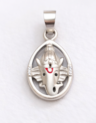 Gyary Sterling Silver Lord Ganesha Pendant
