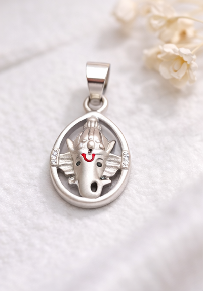 Gyary Sterling Silver Lord Ganesha Pendant