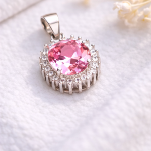 Gyary Pink Round Pendant