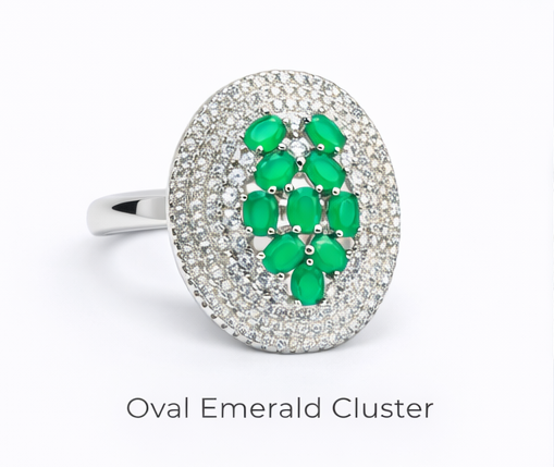 Gyary Emerald Majesty Ring