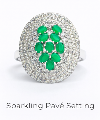 Gyary Emerald Majesty Ring