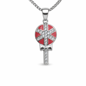 Gyary Pink Candy Lollipop Pendant