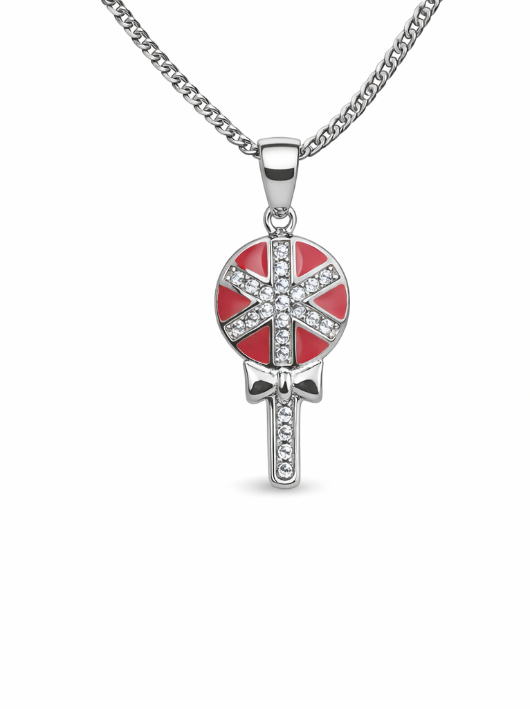 Gyary Pink Candy Lollipop Pendant