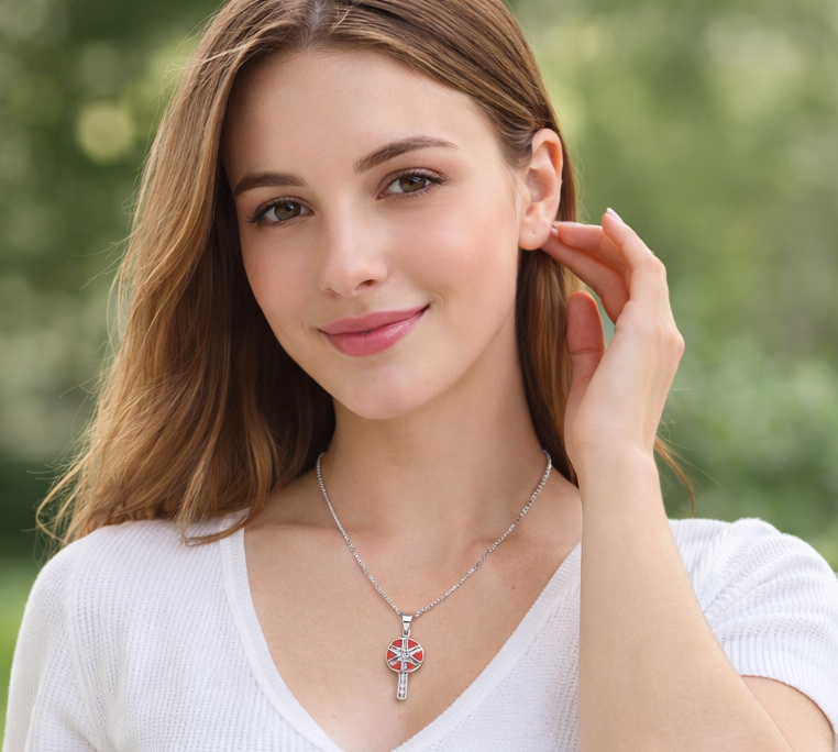 Gyary Pink Candy Lollipop Pendant