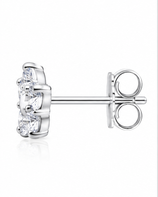 Gyary Celestial Sparkle Star Stud Earrings
