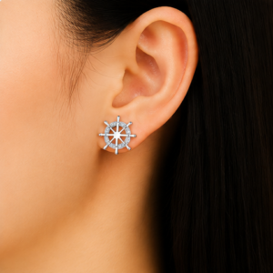 Gyary Celestial Spark Stud Earrings