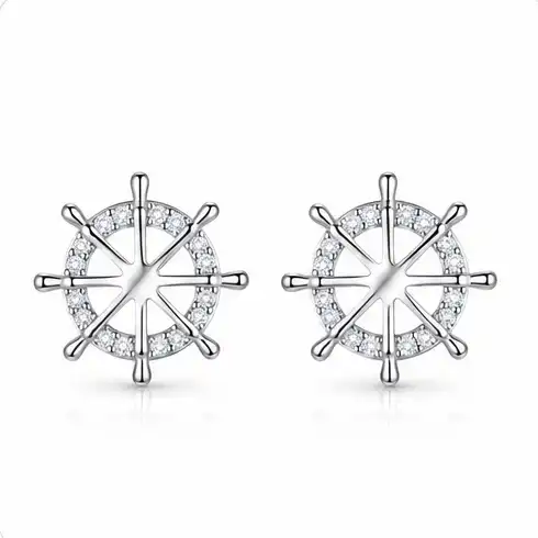 Gyary Celestial Spark Stud Earrings
