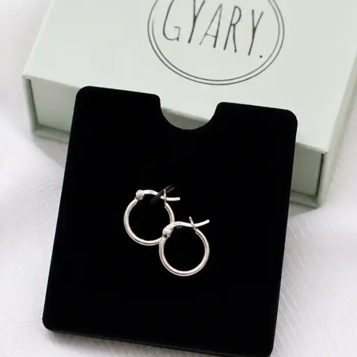 Gyary Mini Luxe Hoop Earrings