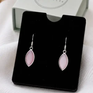 Gyary Blush Petal Drop Earrings