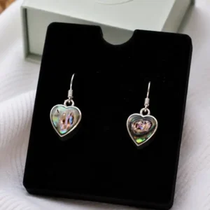 Gyary Aurora Heart Drop Earrings