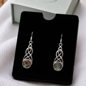 Gyary Celtic Aura Drop Earrings