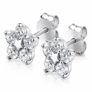 Gyary Celestial Sparkle Star Stud Earrings