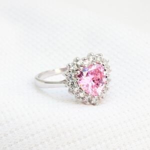 Gyary Pink Royale Halo Ring