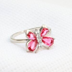 Gyary Ruby Blossom Ring