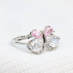 Gyary Blush Butterfly Spark Ring