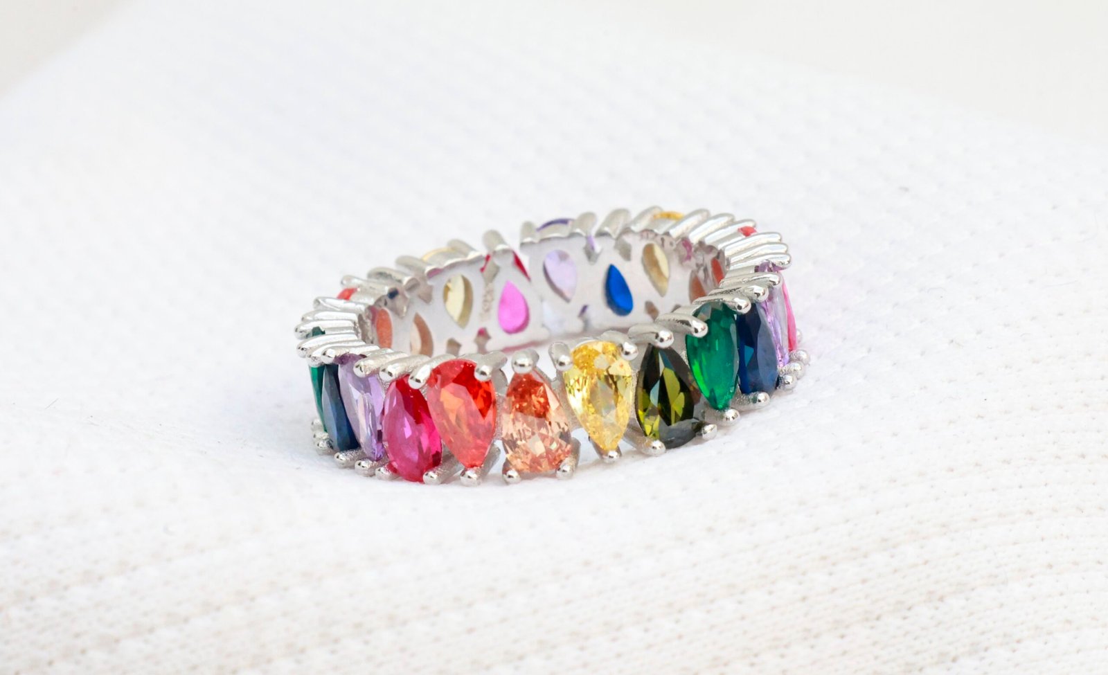 Gyary Rainbow Luxe Eternity Ring