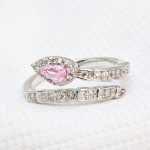 Gyary Blush Halo Wrap Ring