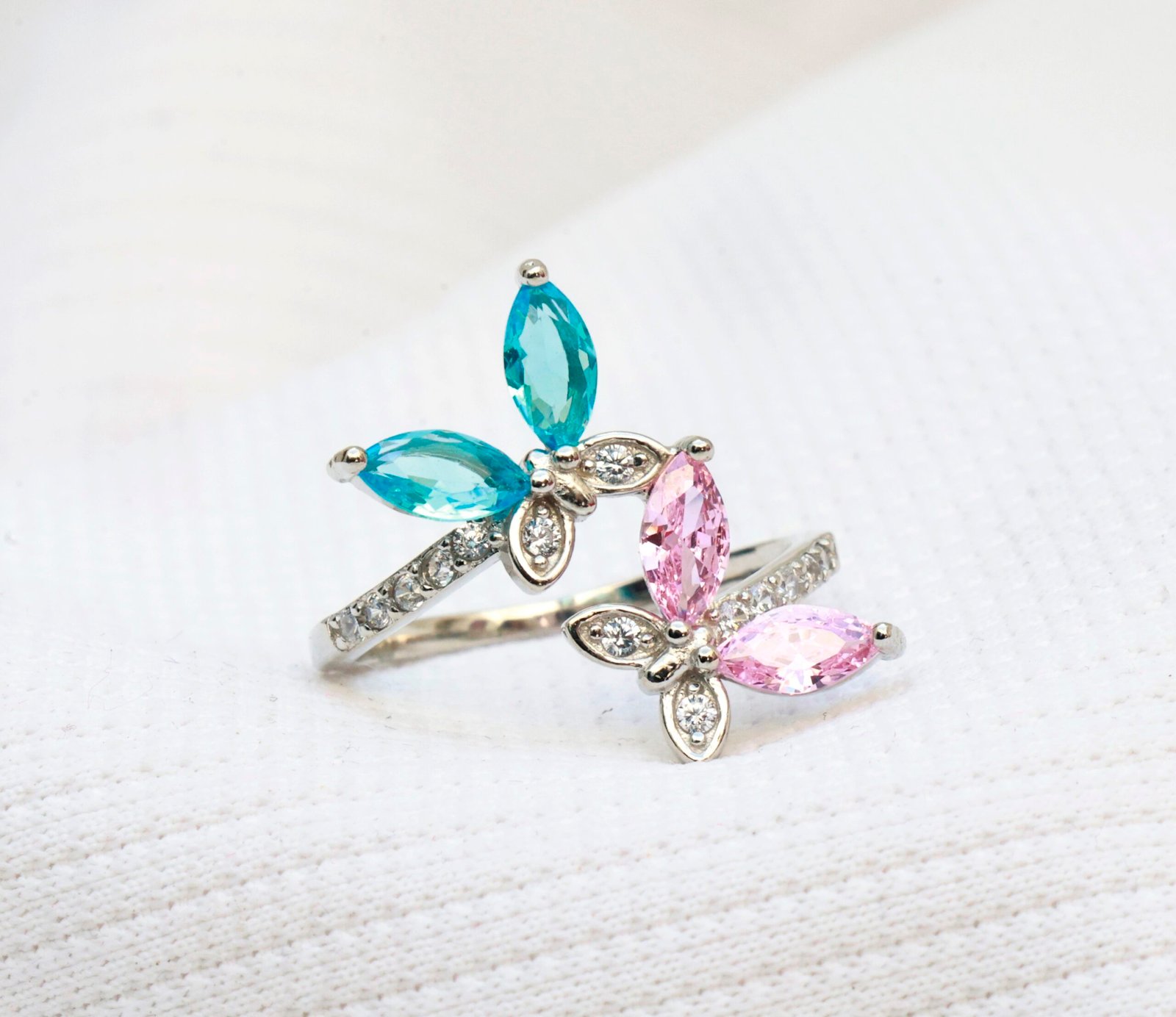 Gyary Butterfly Bloom Wrap Ring