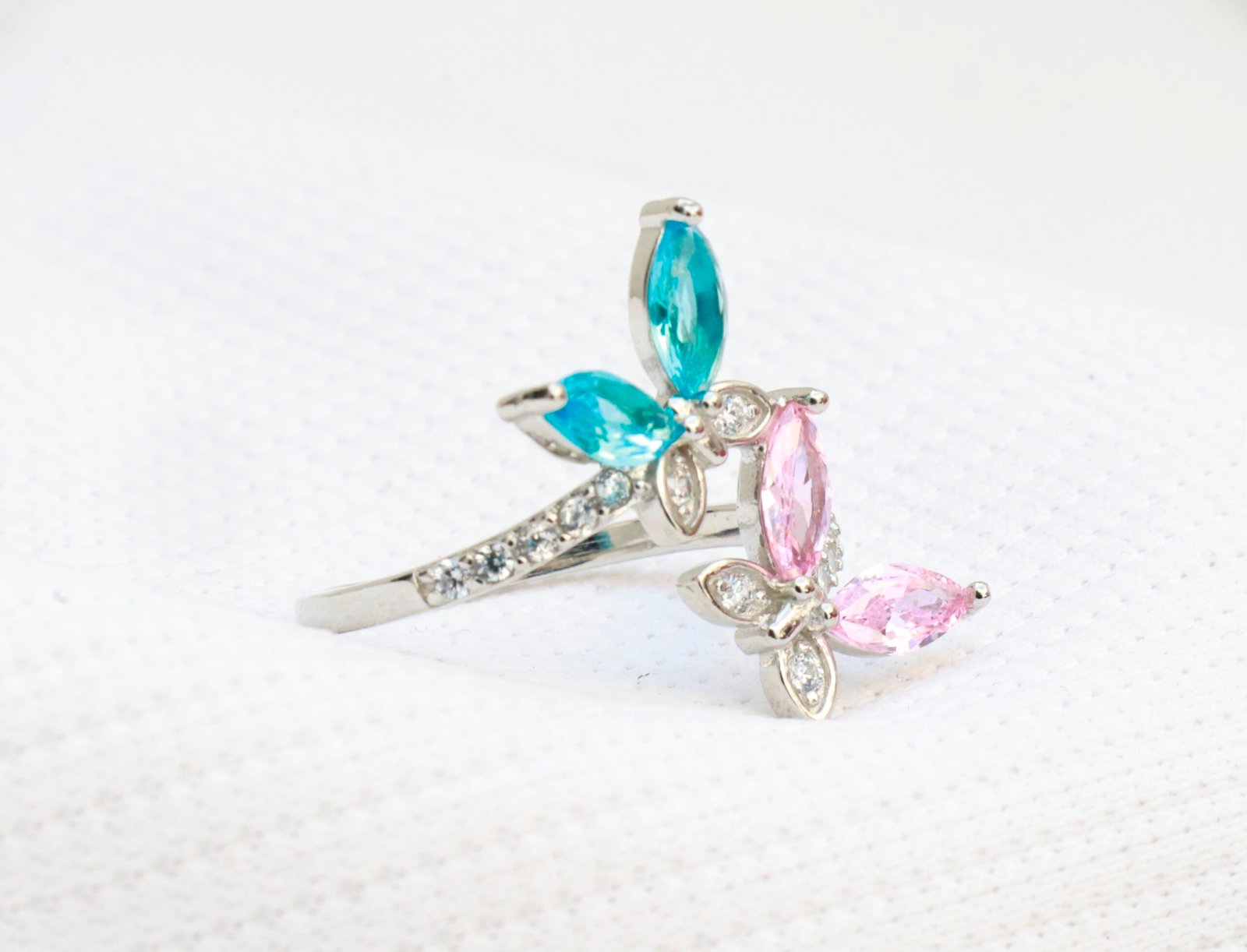 Gyary Butterfly Bloom Wrap Ring
