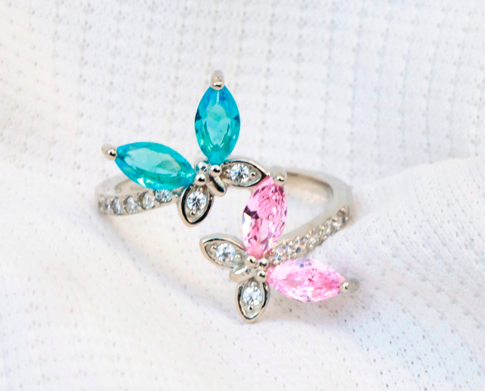 Gyary Butterfly Bloom Wrap Ring