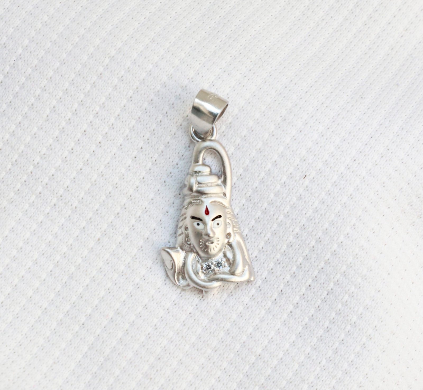 Gyary Sterling Silver Lord Shiva Pendant