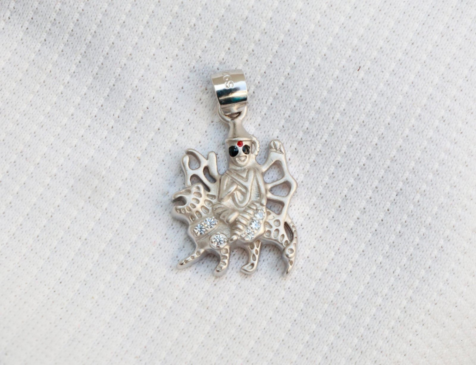 Gyary Sterling Silver Goddess Durga Pendant