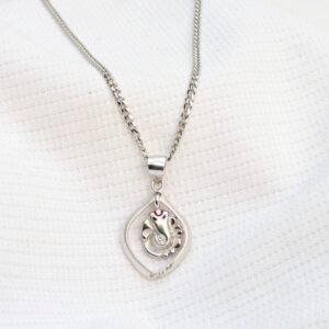 Gyary Sterling Silver Lord Ganesha Pendant