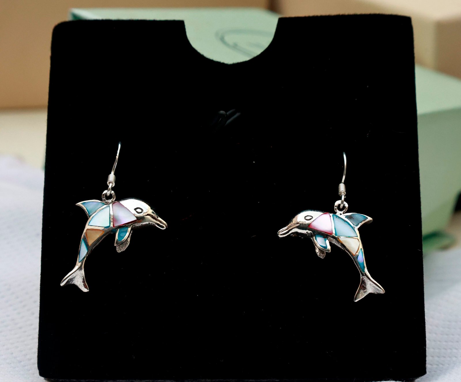 Gyary Ocean Breeze Dolphin Earrings